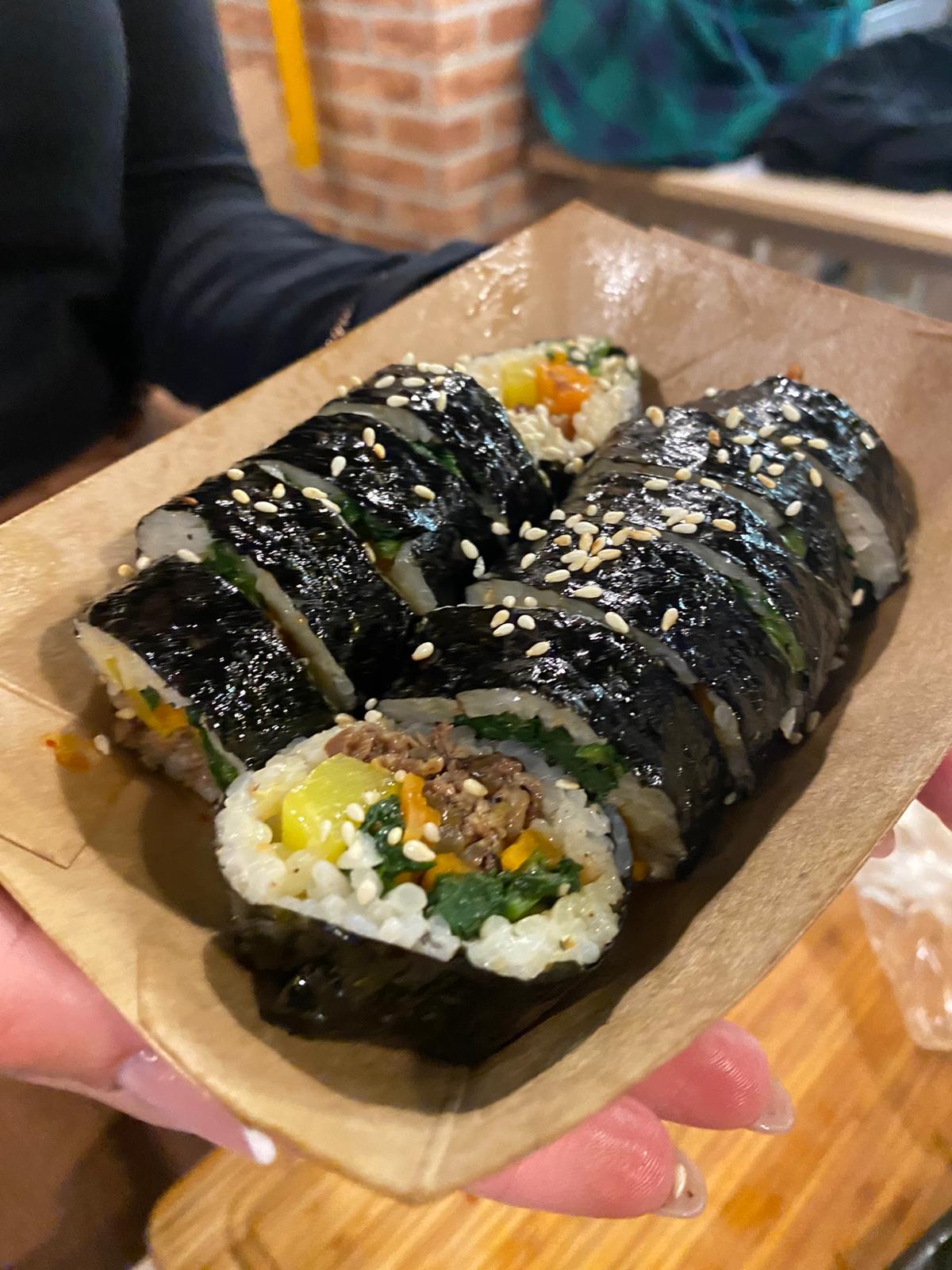 Beef Bulgogi Gimbap 소불고기
