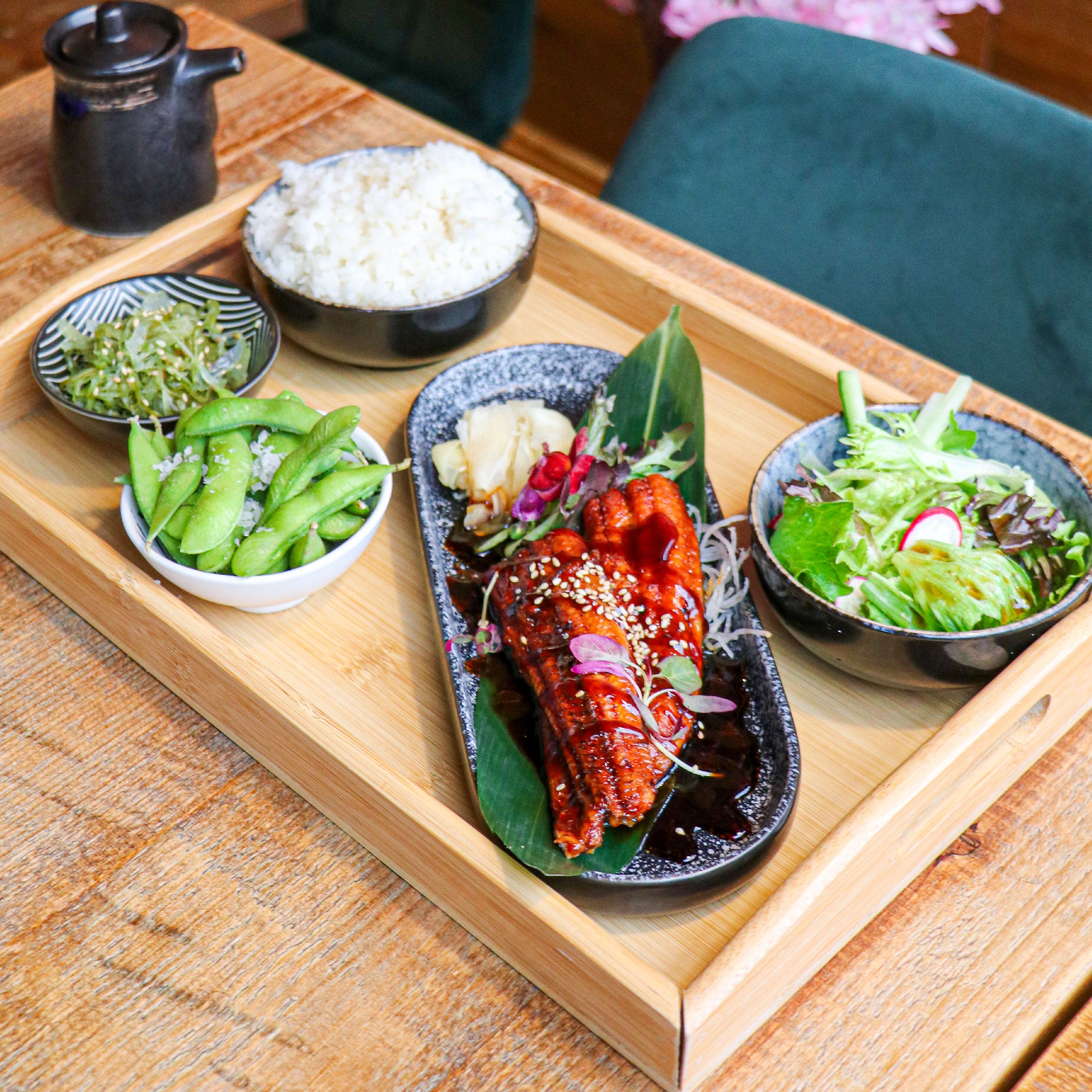Grilled Eel Bento Box