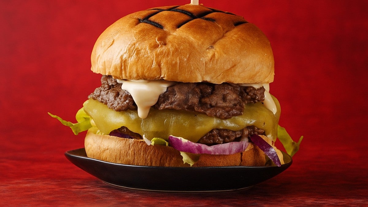 Smashed Cheese Burger