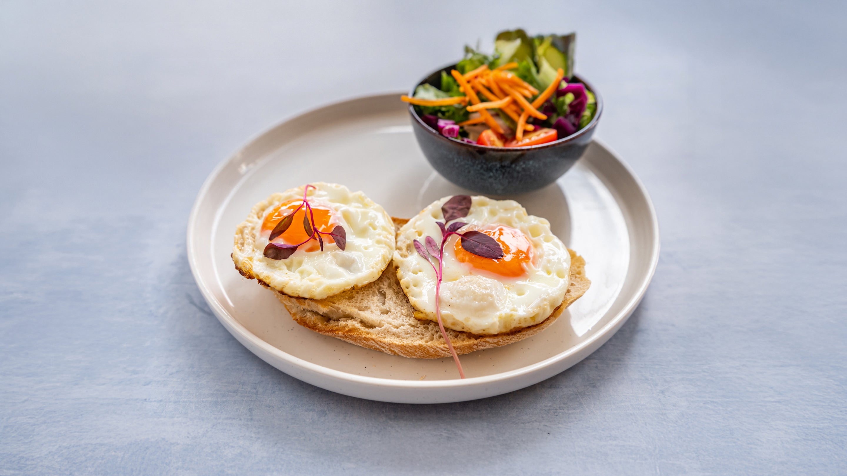 Eggs Any Style on Sourdough (Vegetarian)