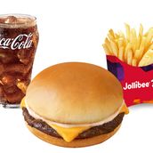 Cheesy Yumburger with Fries and Drink