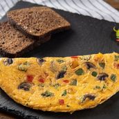 Sunrise Omelette On Toast