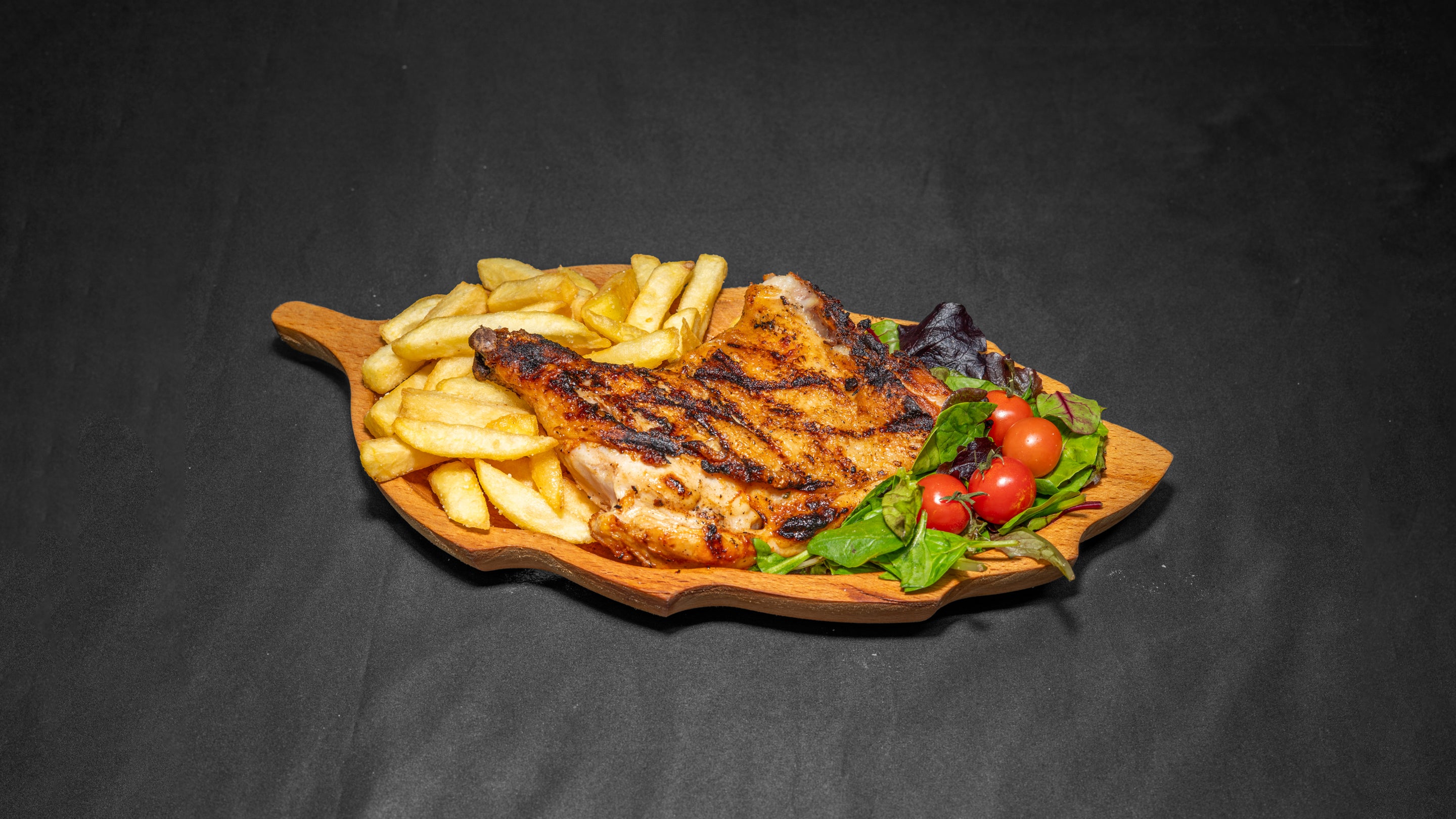 Half Grilled Chicken