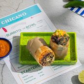 Black Chicken Pastor Burrito [New]