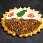 Manqushuh Labneh With Thyme 