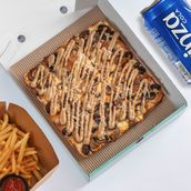 Mushroom Pizza Meal