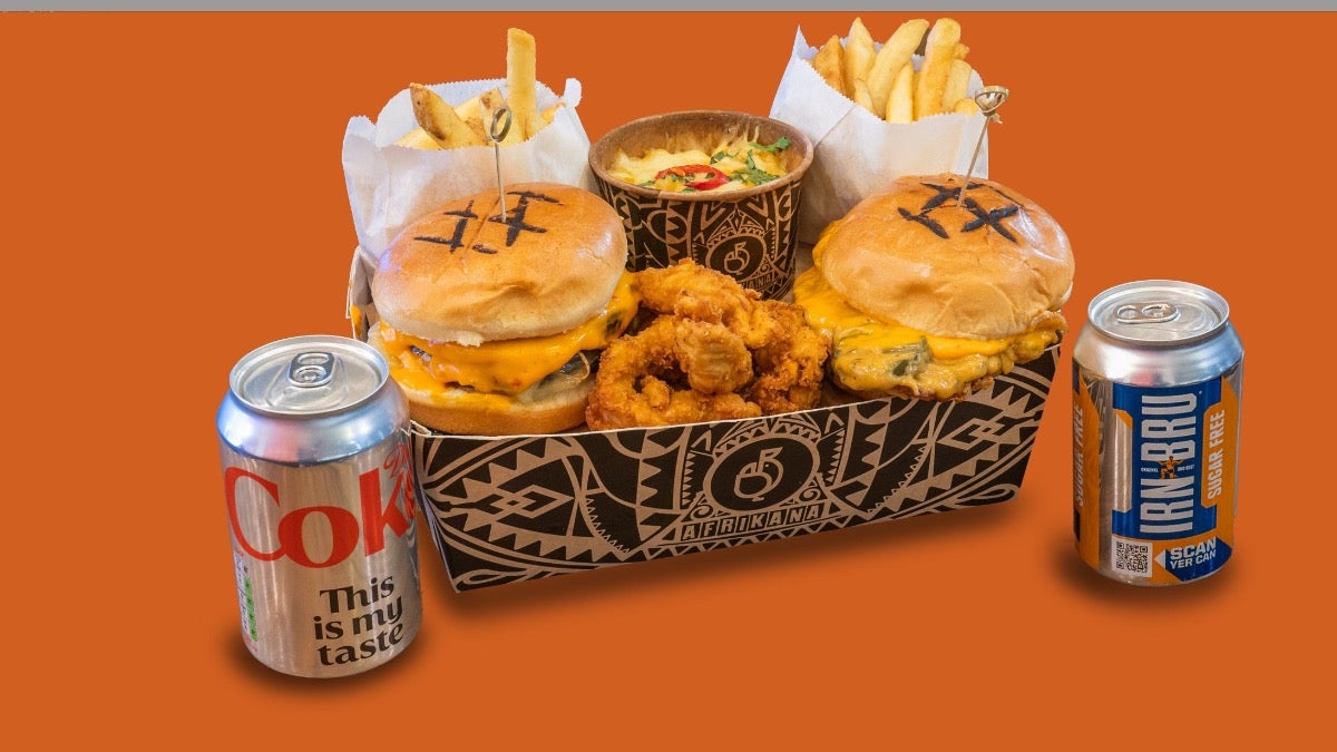 Afrikana Burger Meal - For 2