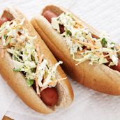 Coloslaw Hotdog