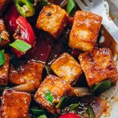 Black Pepper Paneer Dry