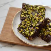 Pistachio Brownies