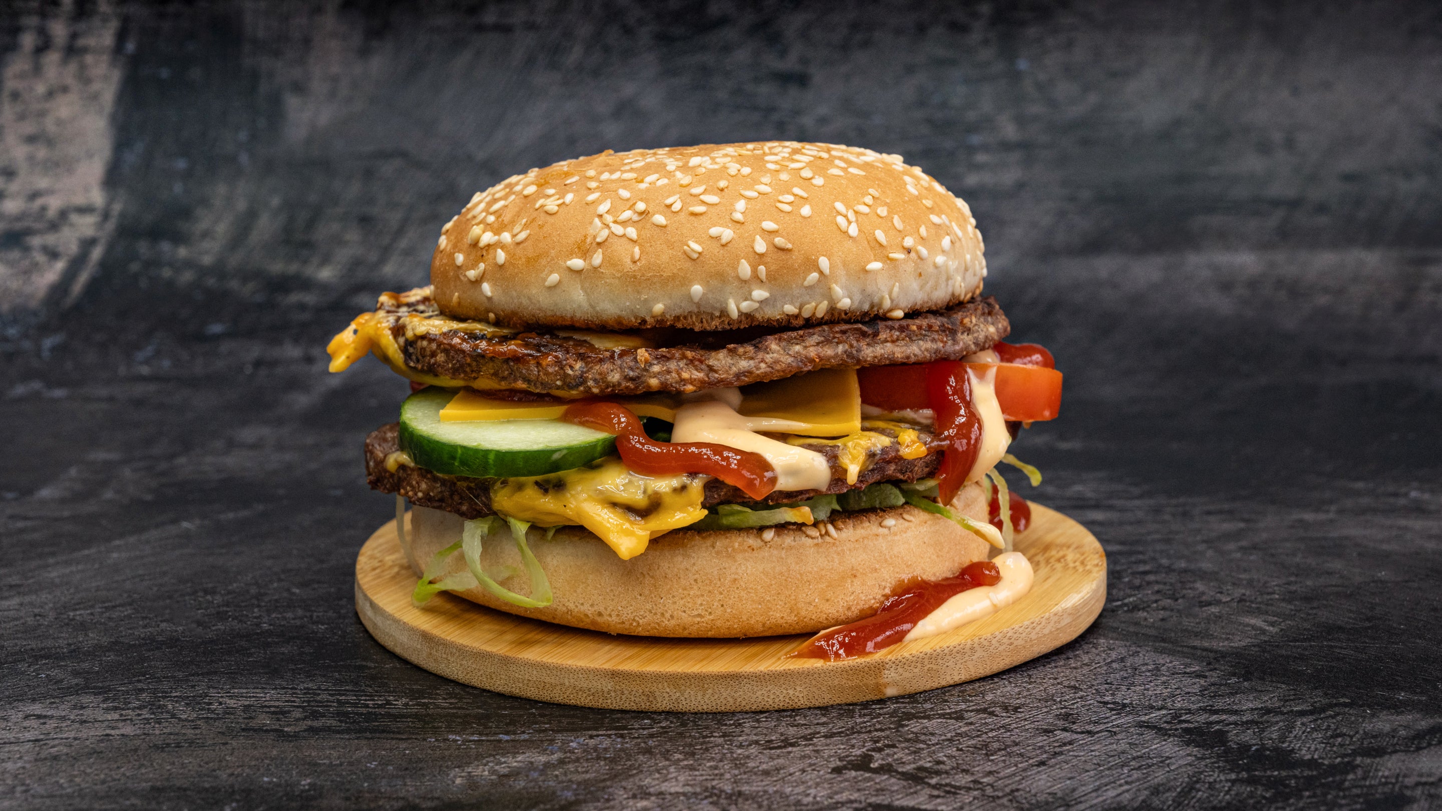 Quarter Pounder or Half Pounder Burger (On Its Own)
