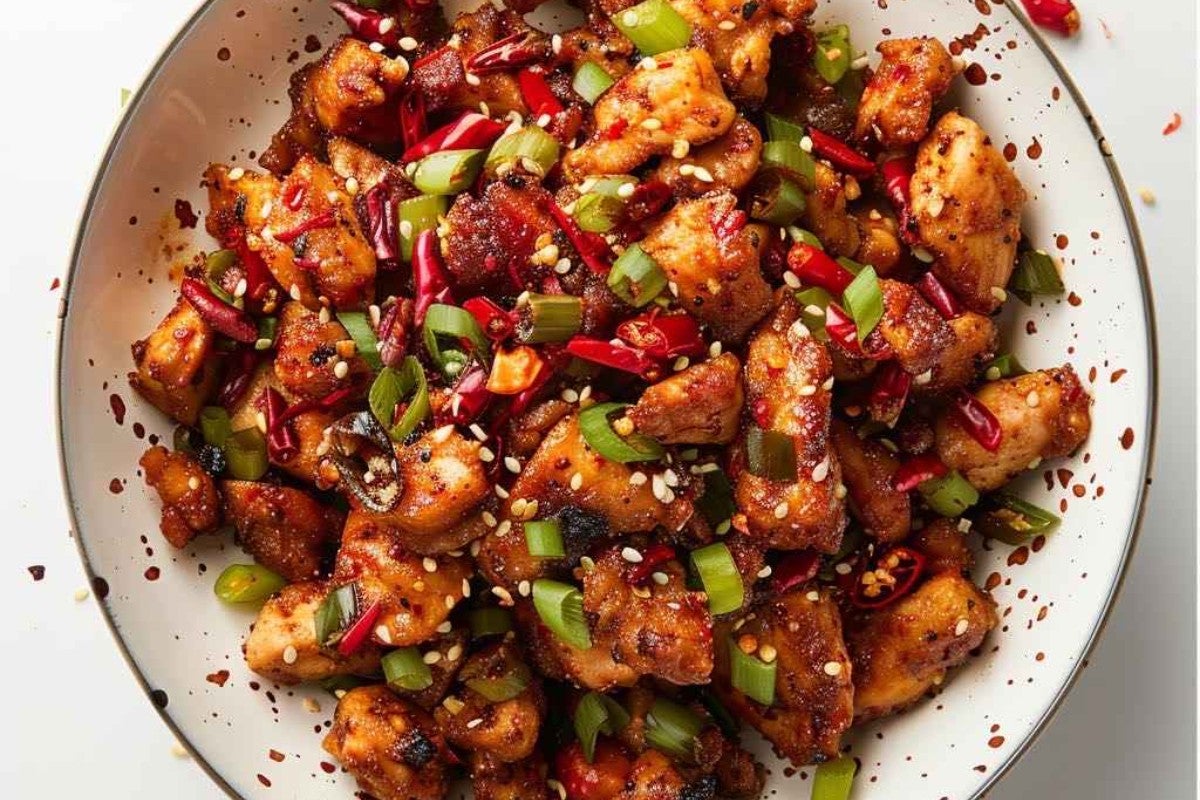 干巴辣子鸡Spicy Fried Chicken