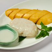 Sticky Rice With Thai Fresh Mango 