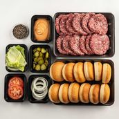 Burger Box for 12