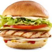 Regular Double Grilled Chicken Burger 