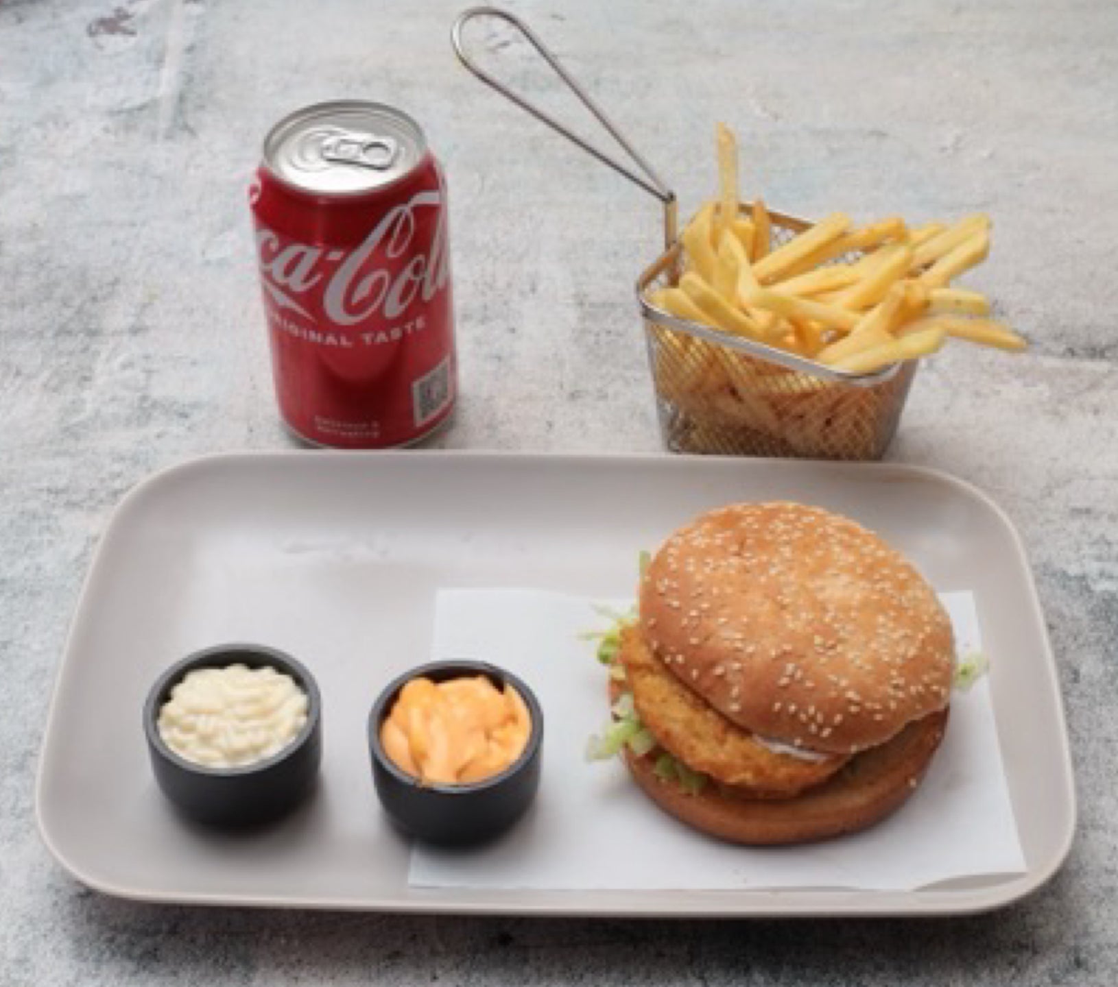 Veggie Burger Meal