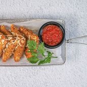 Homemade Fried Mozzarella