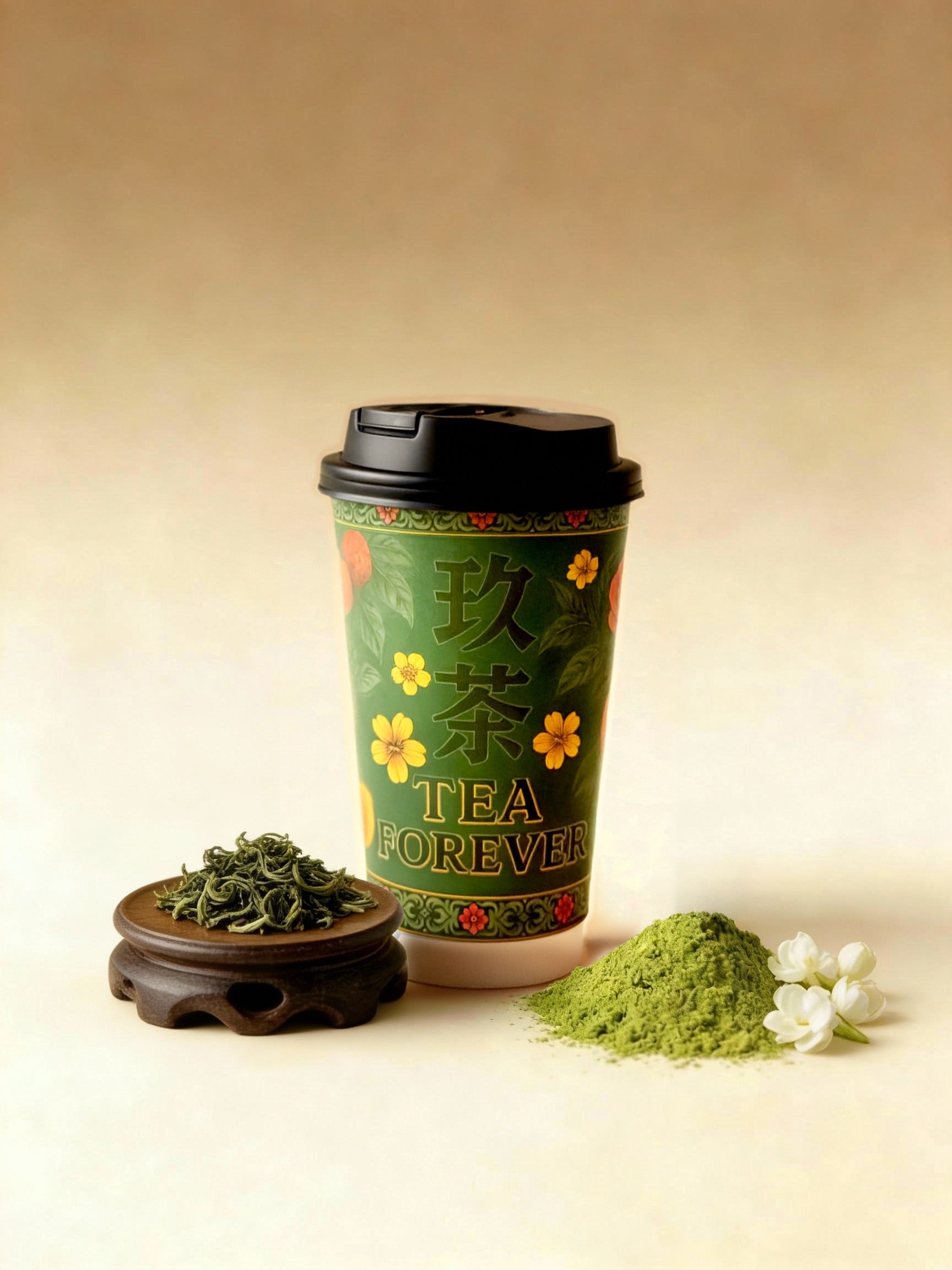 上春山・超浓抹茶冰茉莉 Ultra Jasmine Matcha Latte