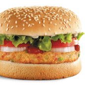 Vegetable Burger Meal