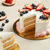 Strawberry Vanilla Cake