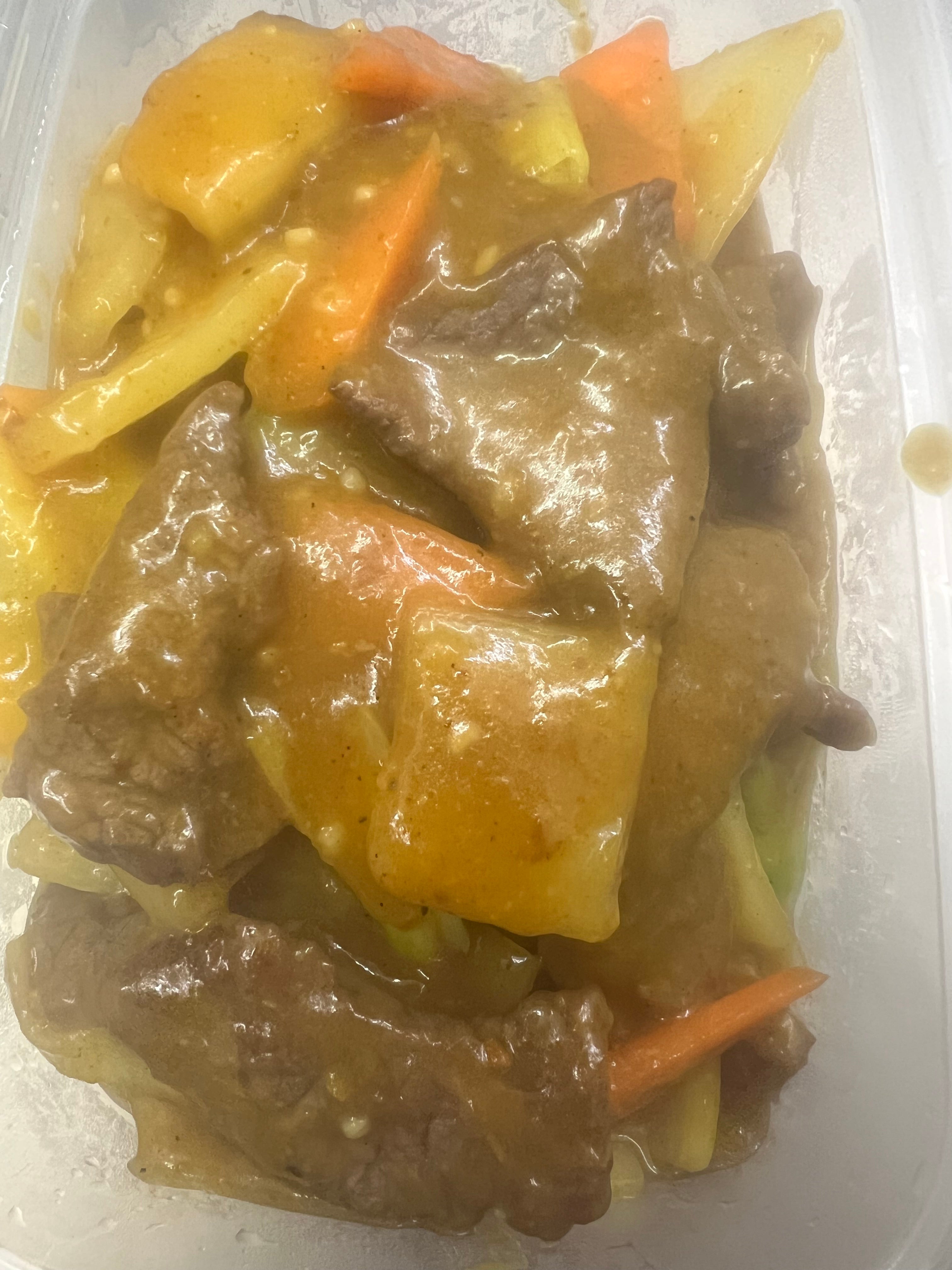 68 Beef in Satay Sauce