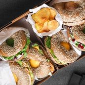 Bagel Sandwich 8