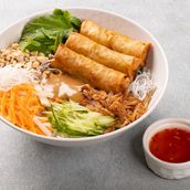Chicken Spring Rolls  Bún Chả Nem Gà