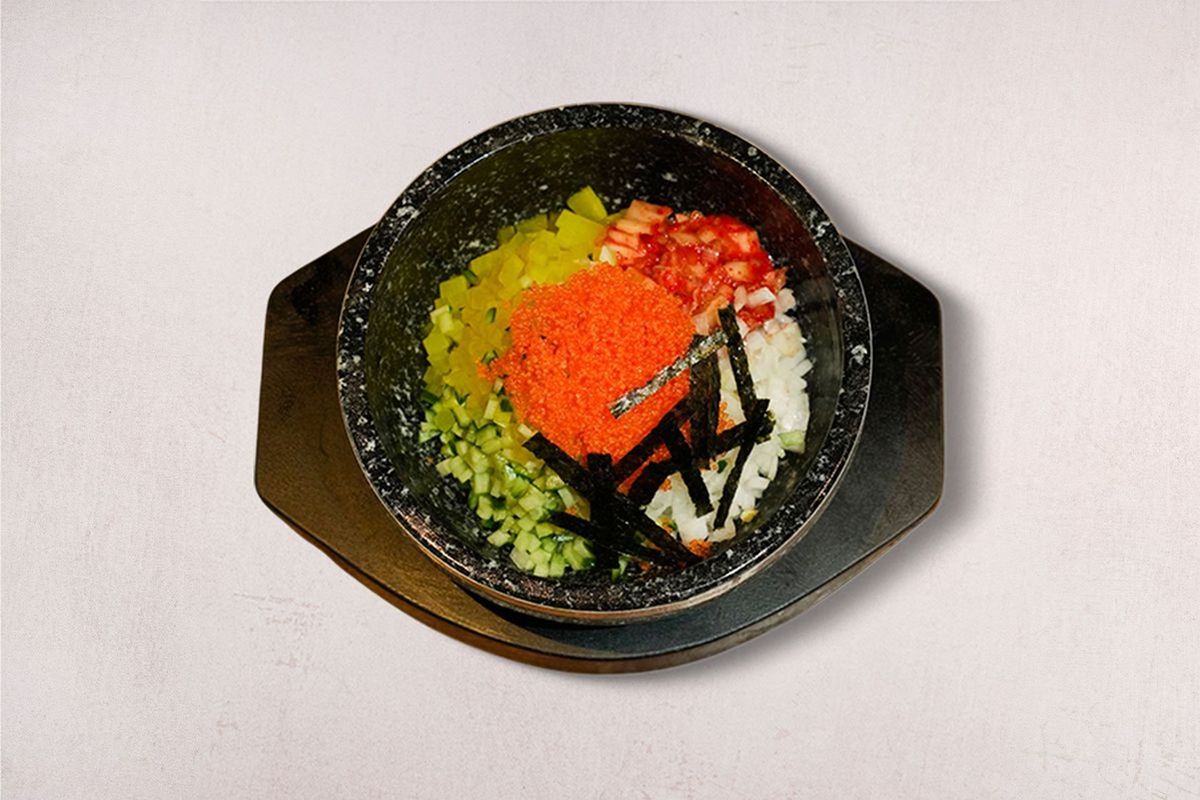 Flying Fish Roe Bibimbap