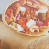 Chicken Shawarma with Turkish Sauce