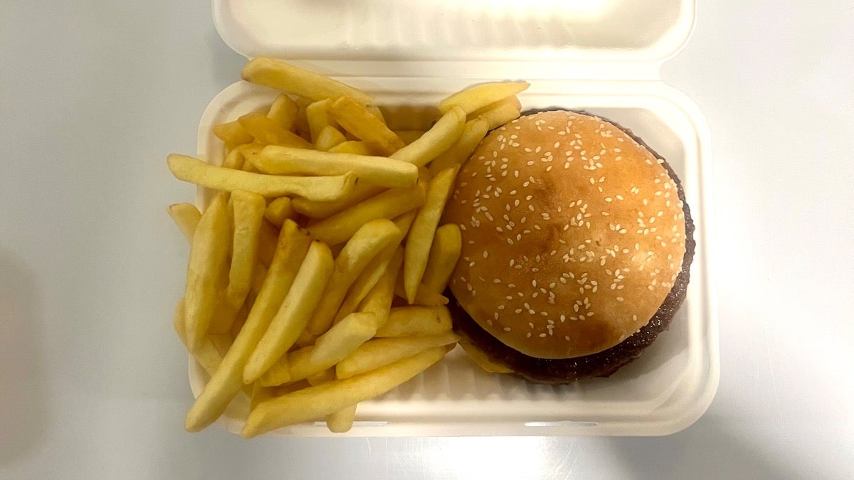 Half Pounder Double Cheese Burger Meal