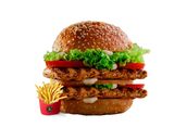 Grilled Double Burger