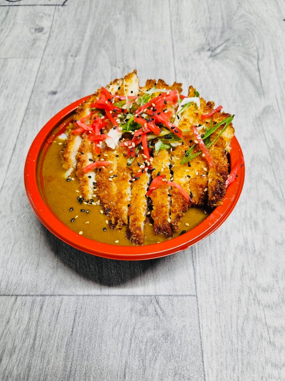 Deep-Fried Chicken Curry