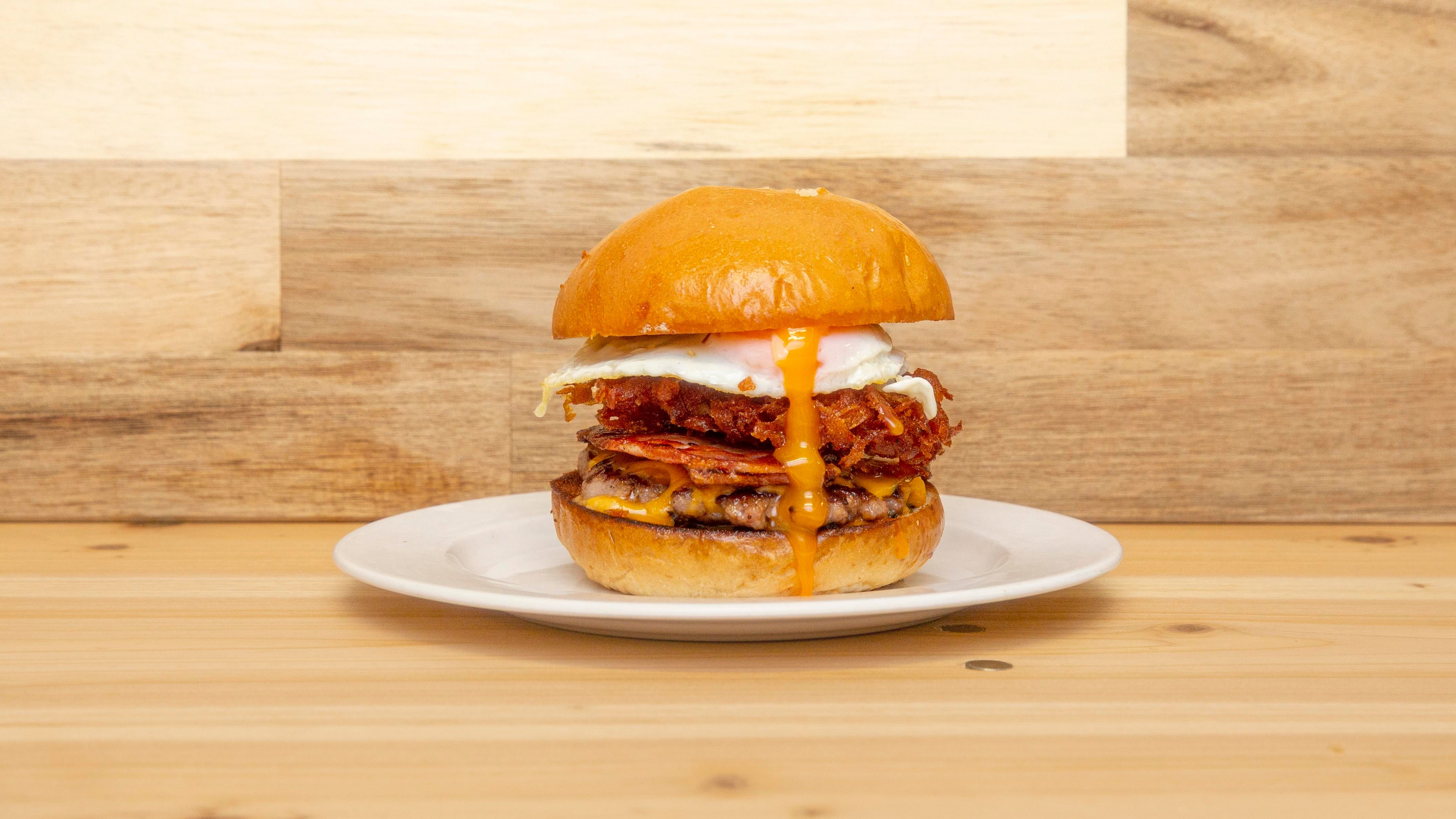 Six Trees Breakfast Burger