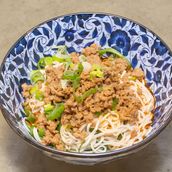 Wheat Noodles With Chicken Mince