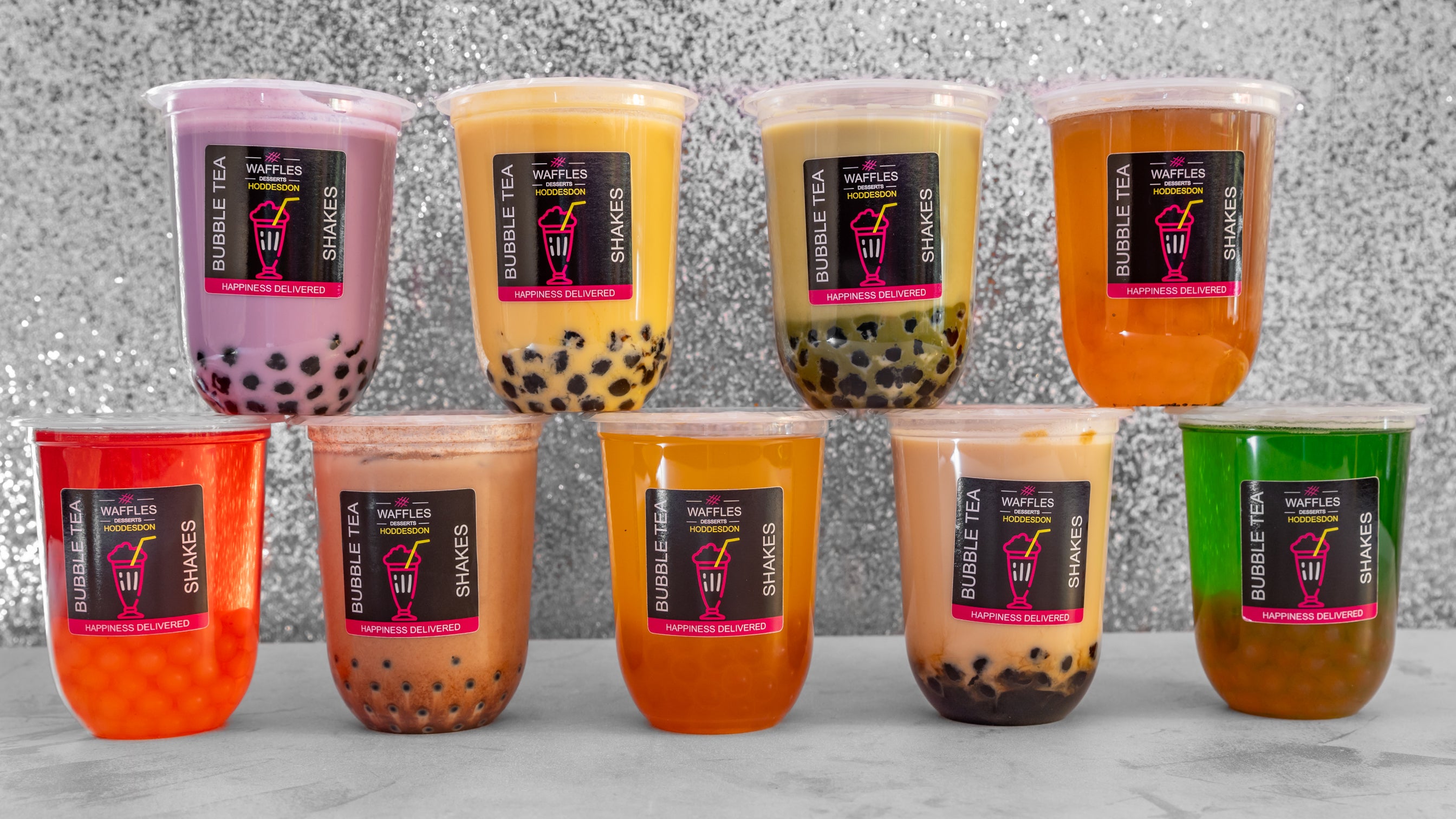 Waffles Bubble Tea
