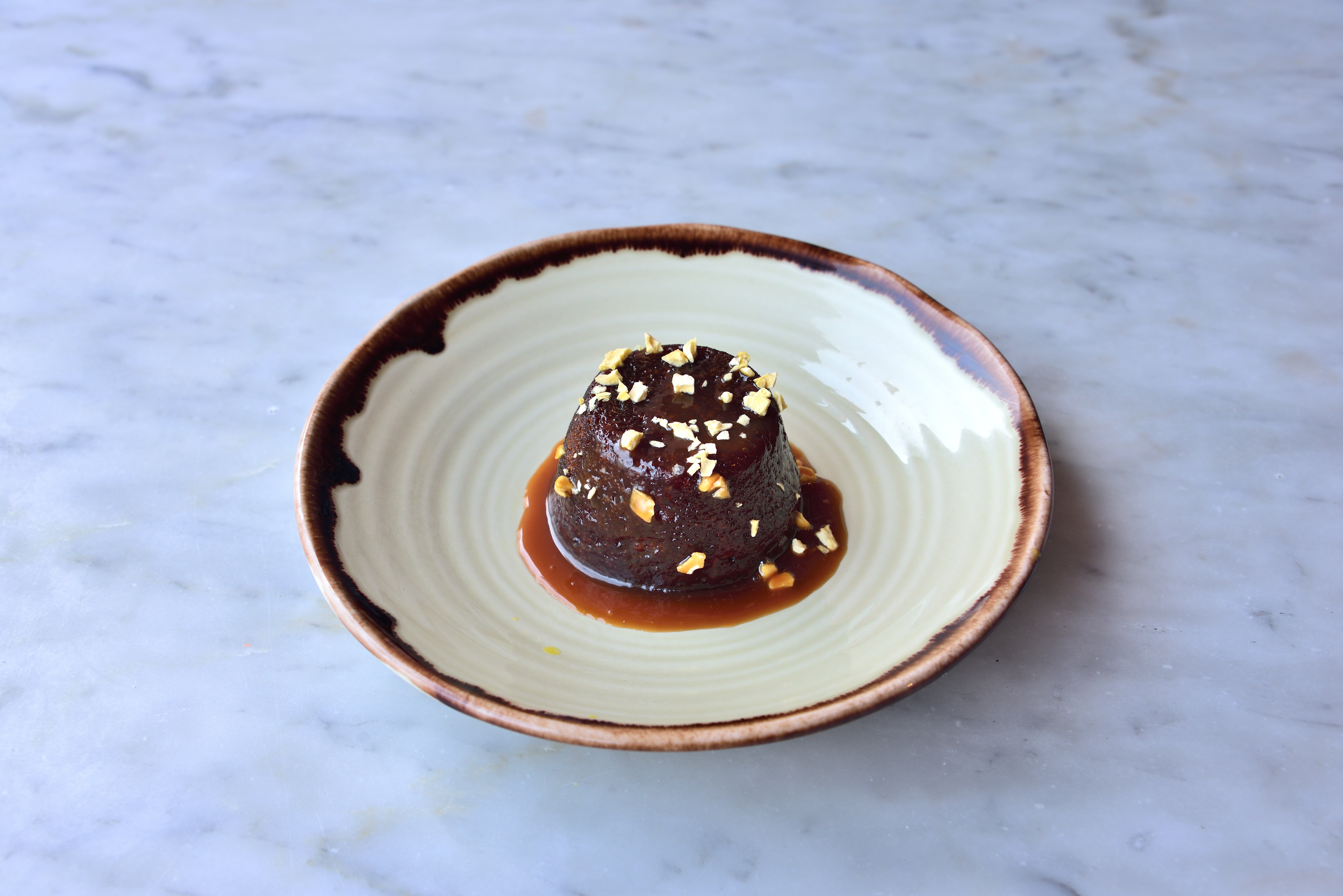 Carrot & ginger toffee pudding