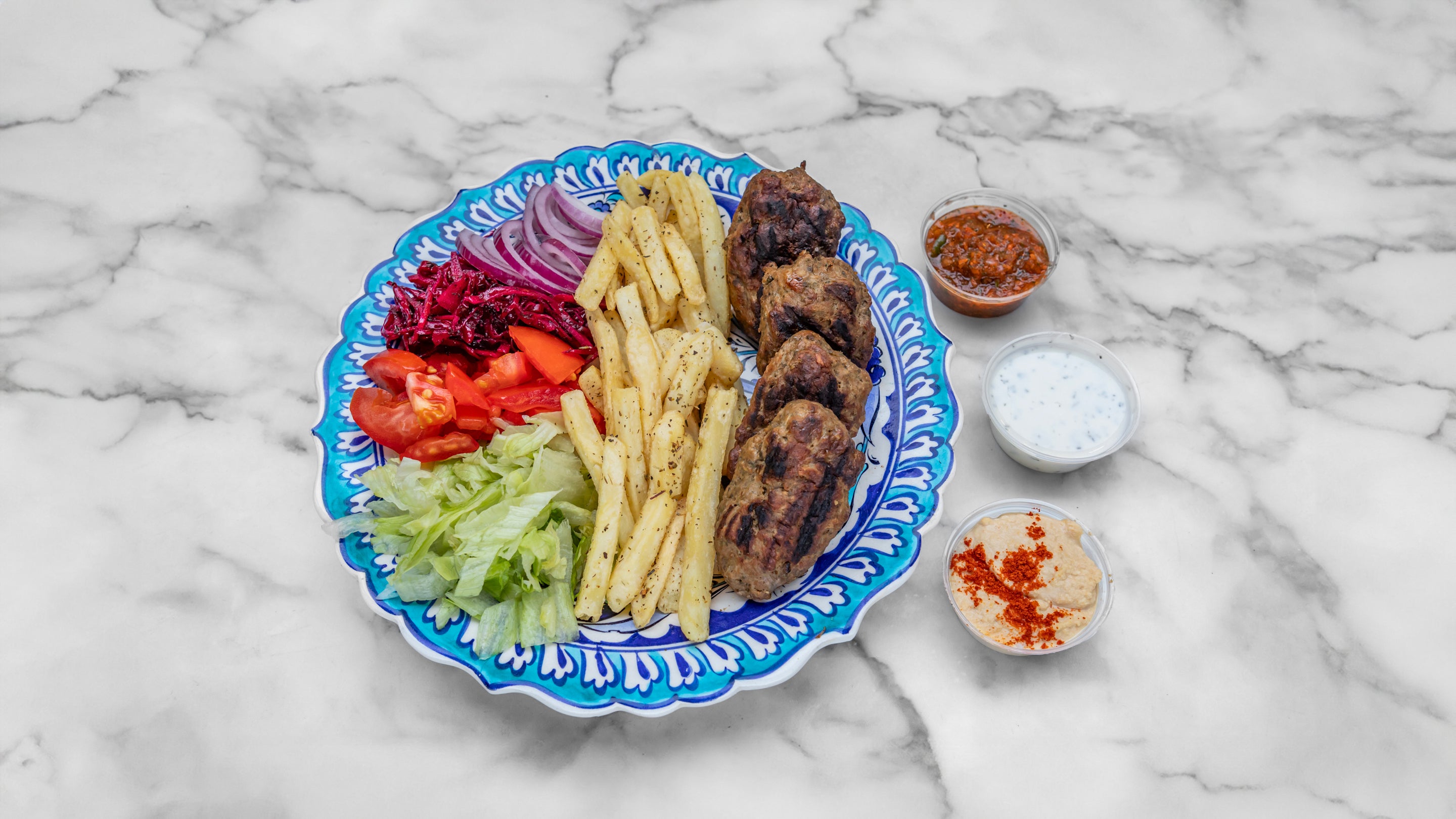 Baba (lamb & Beef mix) Köfte Combo Box