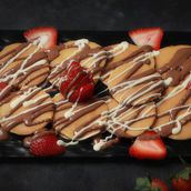 Mini Pancake With Nutella