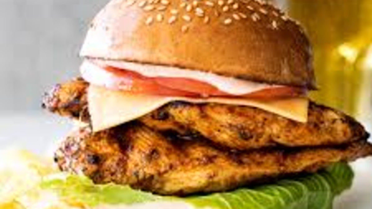 Grilled Chicken Burger