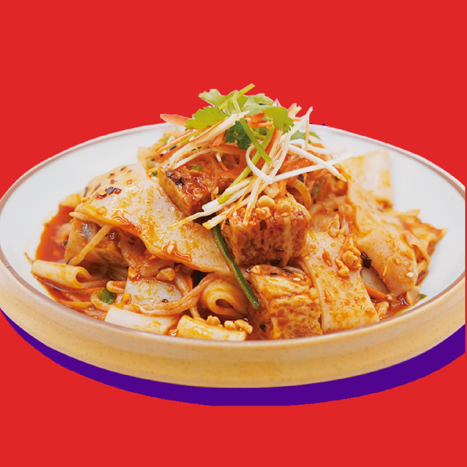 Handmade Steamed Cold Noodle 手工凉皮
