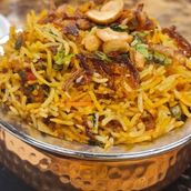 Mutton Ghee Roast Biryani