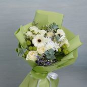 White and Green Bouquet
