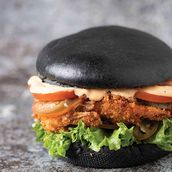 Dynamite Fried Shrimp Burger