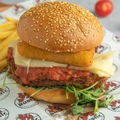 CHICKEN PARM BURGER