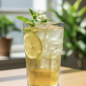 Jasmine lemon tea