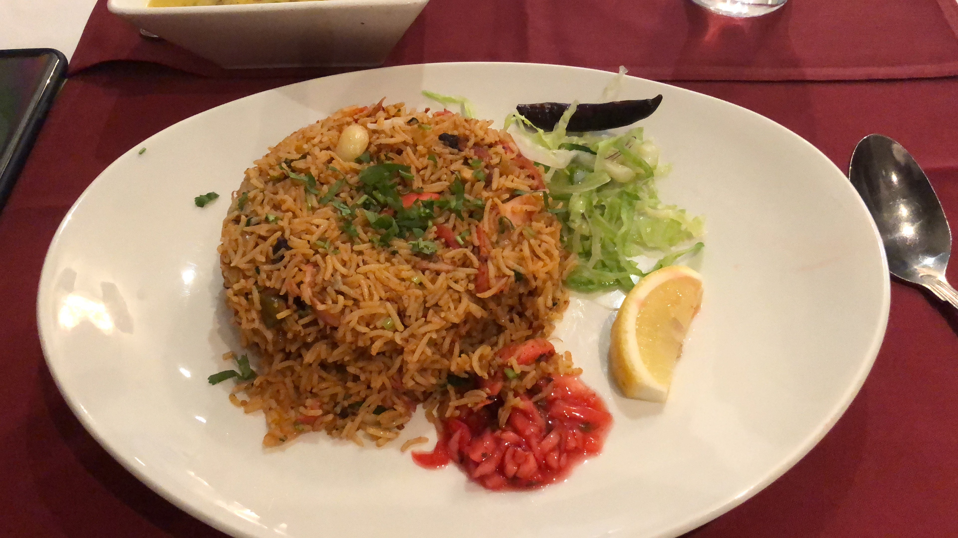 Lamb Tikka Biryani