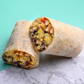Chicken Breakfast burrito