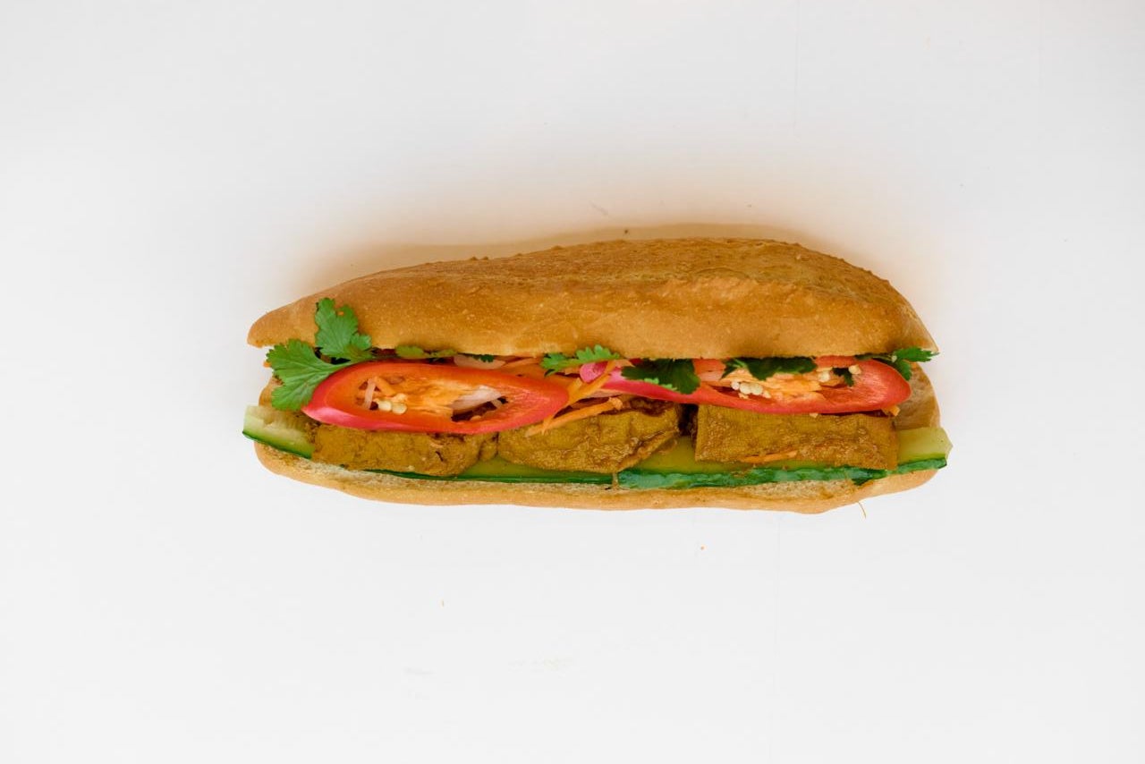 Tofu Curry Banh Mi