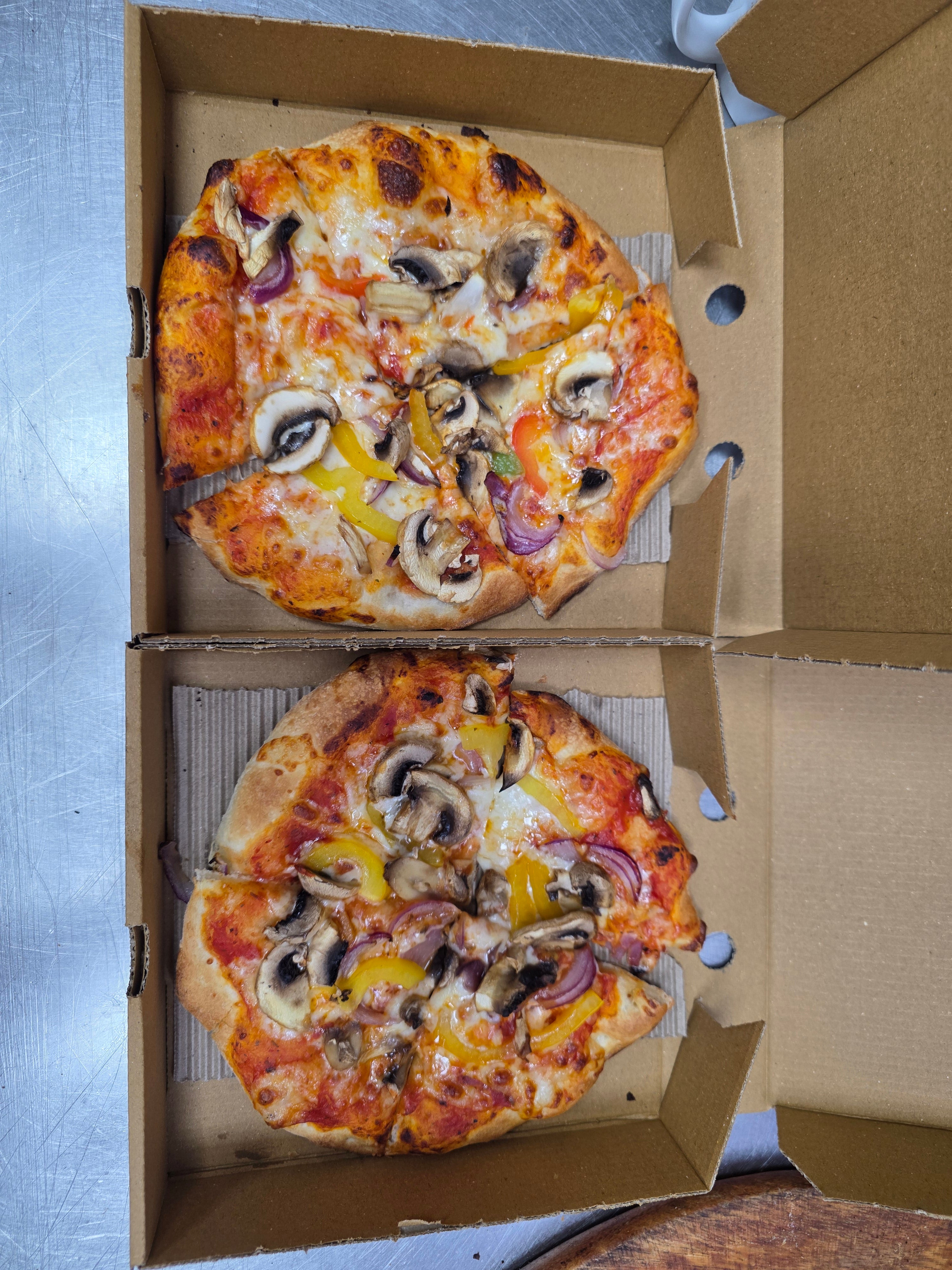 Any 2 X 7" Pizza