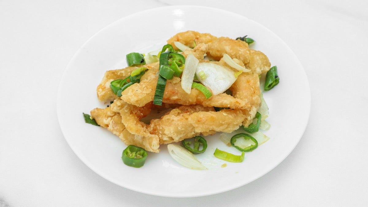 Fried Prawns with Salt and Chilli (6)